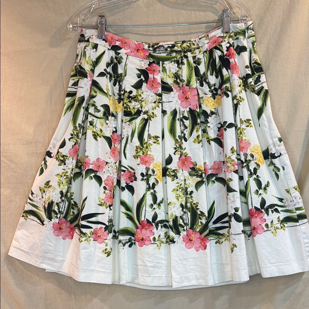 Floral Print Women's Skirt TALBOTS